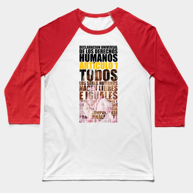 Pura Belleza Baseball T-Shirt by tuditees